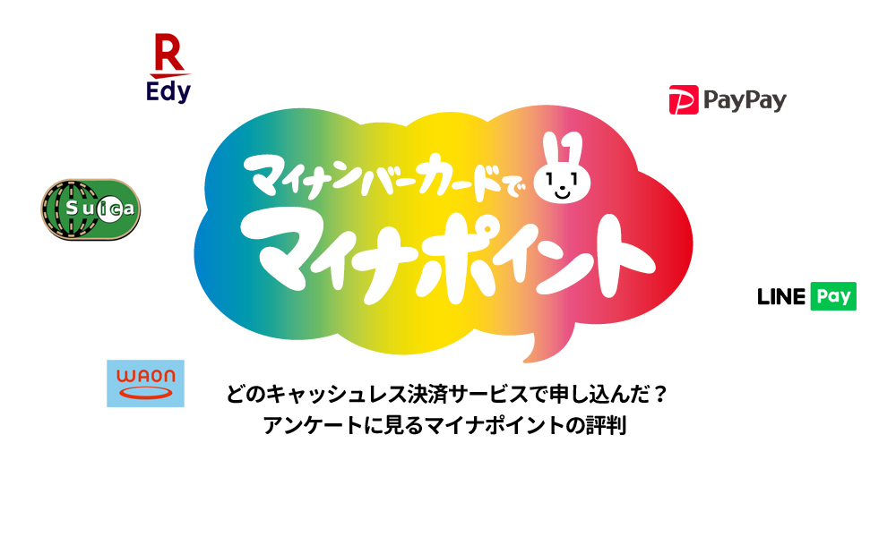 マイナポイントとキャッシュレス決済アンケート